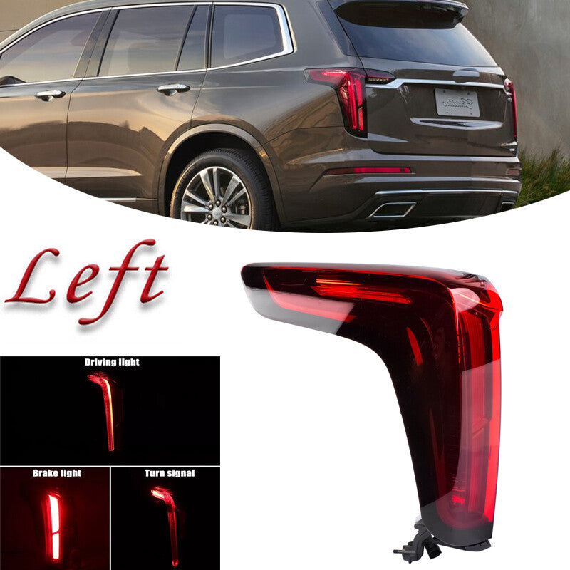 Left Driver Side Tail Lamp Fits for Cadillac XT6 Premium Luxury 2020-2023 84774495