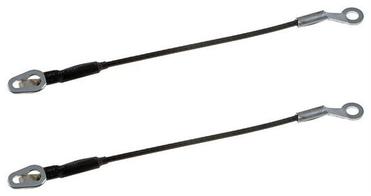 99-07 for GMC 1500 2500 3500 HD TAILGATE SUPPORT CABLE STRAPS 15-1/8 38536 SET 2