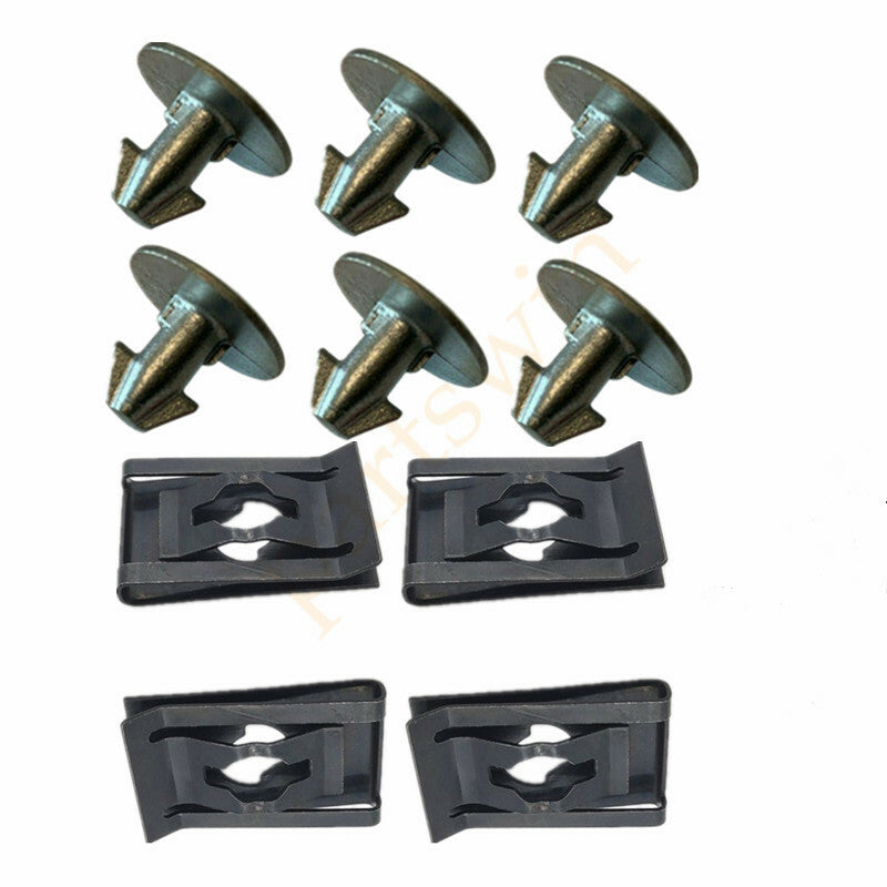 10 sets of lower hood bolts + access clips suitable for Honda Accord, for Civic , and CRV
