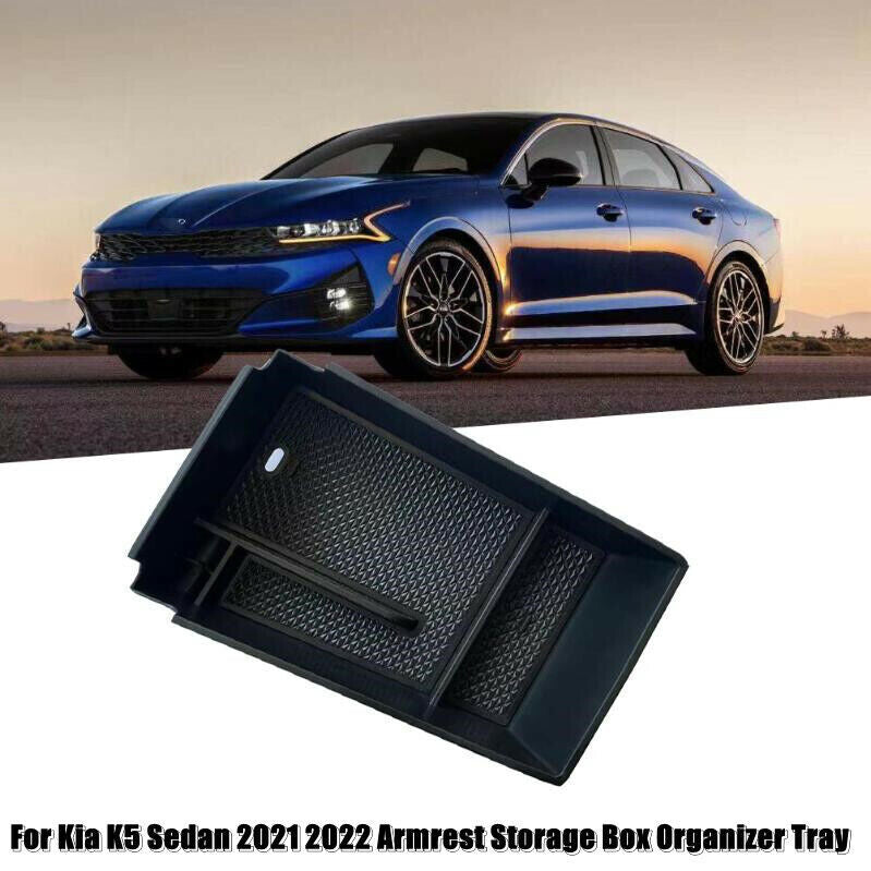 for Kia K5 Sedan 2021 2022 Car Center Console Armrest Storage Box Organizer Tray