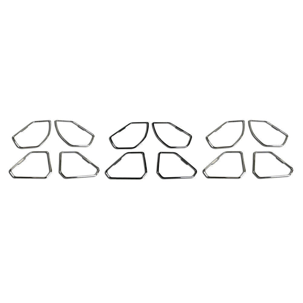 4x Door Speaker Sound Panel Cover Trims for Toyota RAV4 2019 2020 3Colors Black
