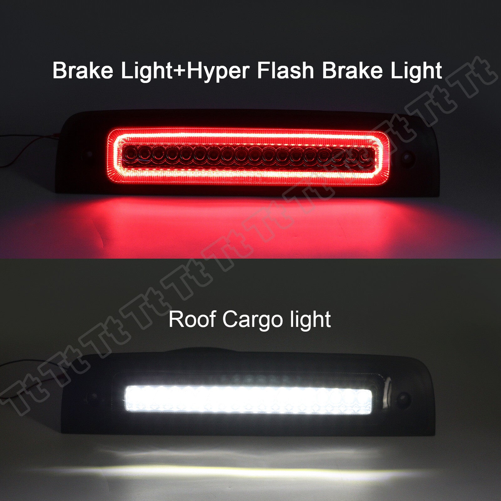 LED third brake light and tail cargo light applicable to 2009-2022 for Dodge for Ram 1500 2500 3500