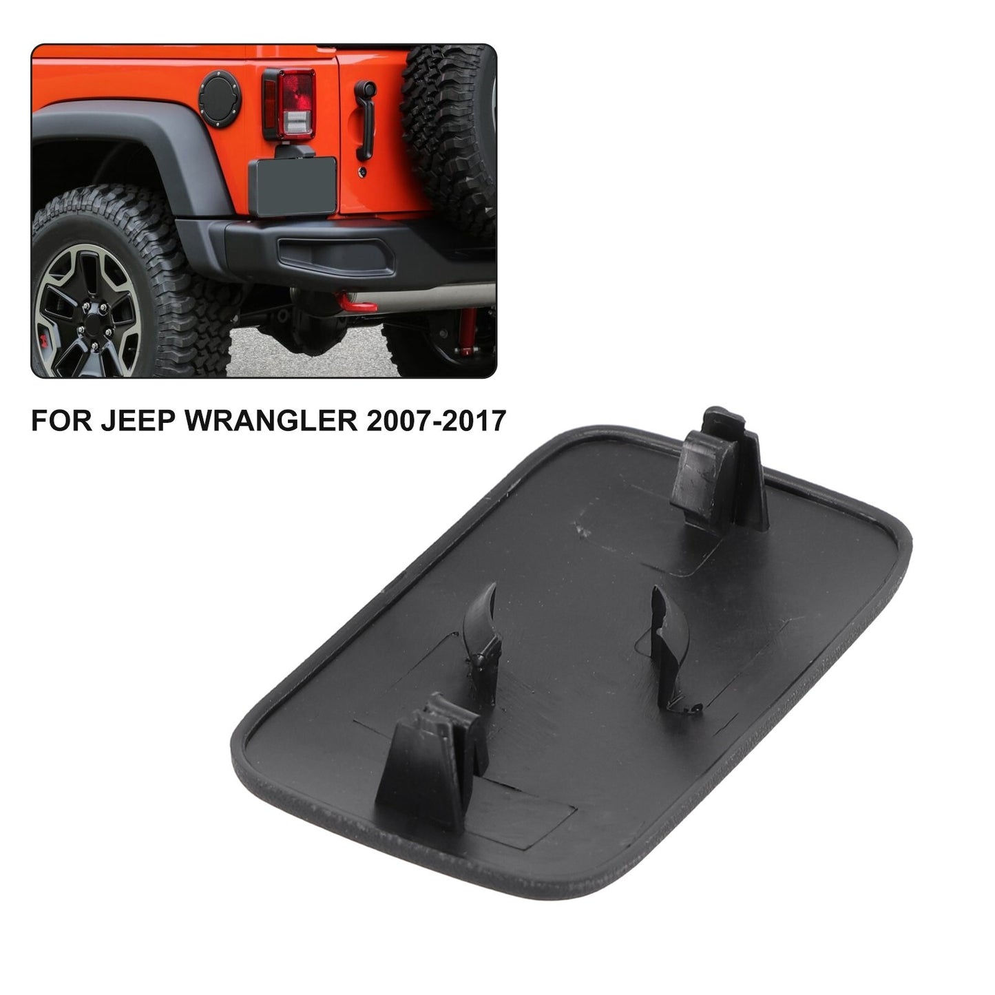 for Jeep for Wrangler -JK 2007-2018 Rear License Plate Deletion Panel Bracket/ Delet