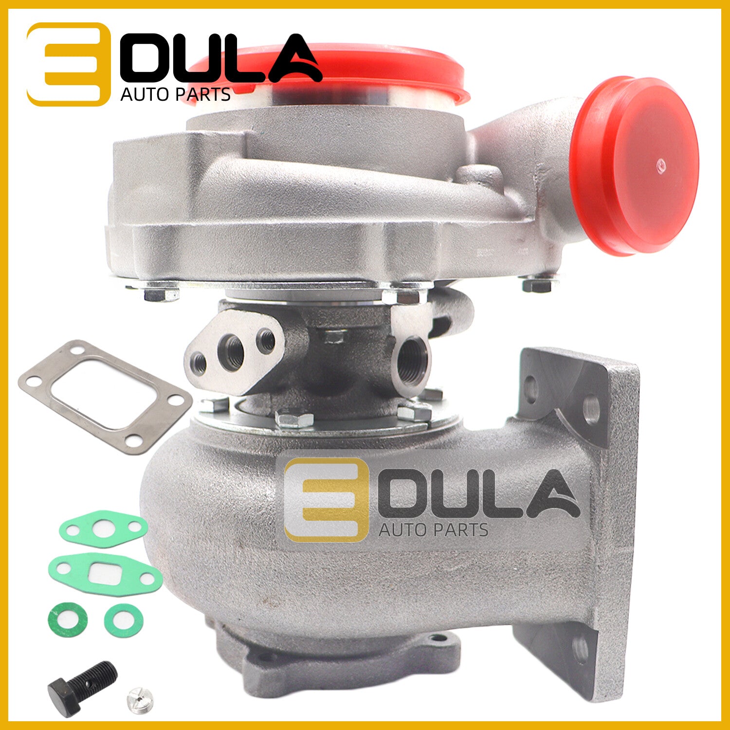 GT30 GT3037 Universal Turbocharger Flange is suitable for all 4/6 cyl 2.5L-3.0L engines.