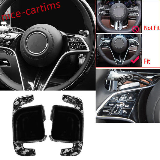 for Benz C/E/S GLC GLS Class 22+ Steering Wheel Paddle Shifter ABS/Forged Carbon