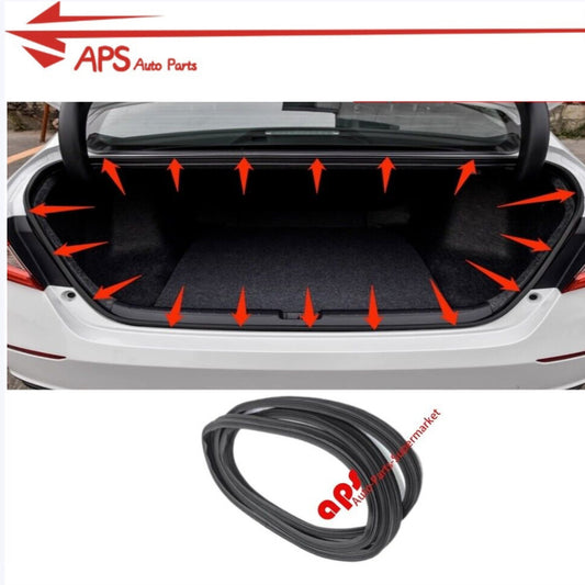 Weatherstrip trunk lid rubber seal fits 2003-2005 for Honda Accord.