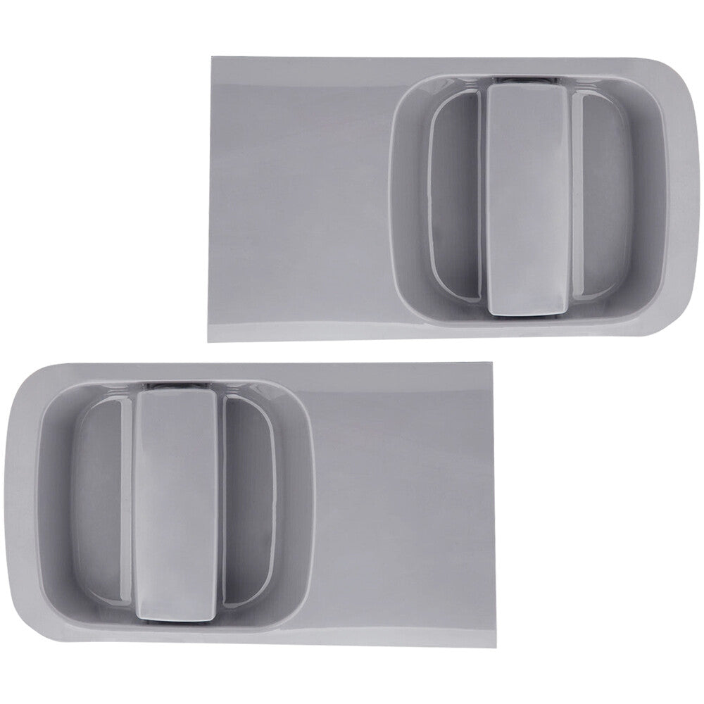 2 Gray Rear Outside Door Handle Fit 2007-18 for Hyundai H1 Grand Starex Left Right