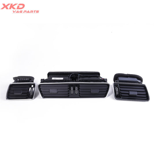 Front center left chrome black painted air vent kit suitable for Volkswagen CC, for Passat , B6, B7