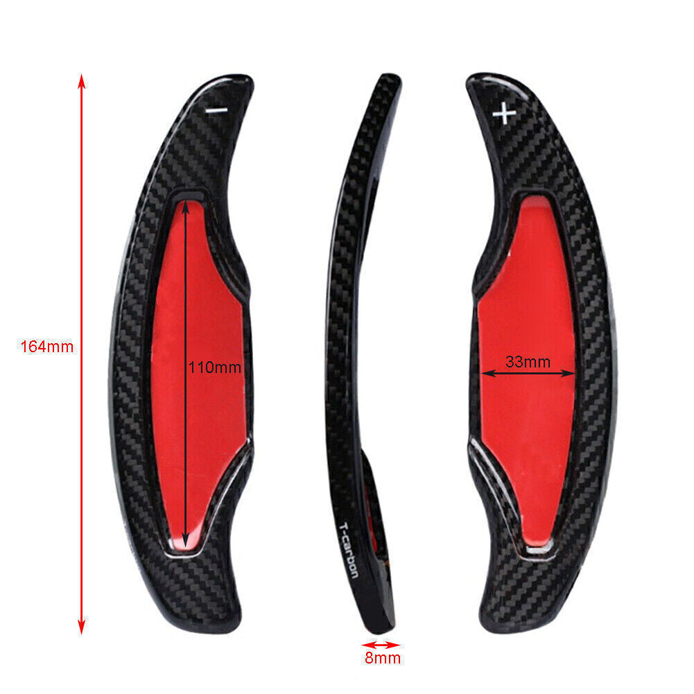 Carbon Steering Wheel Shift Paddle Extension for Cadillac ATS ATS-L 2014-2017 16
