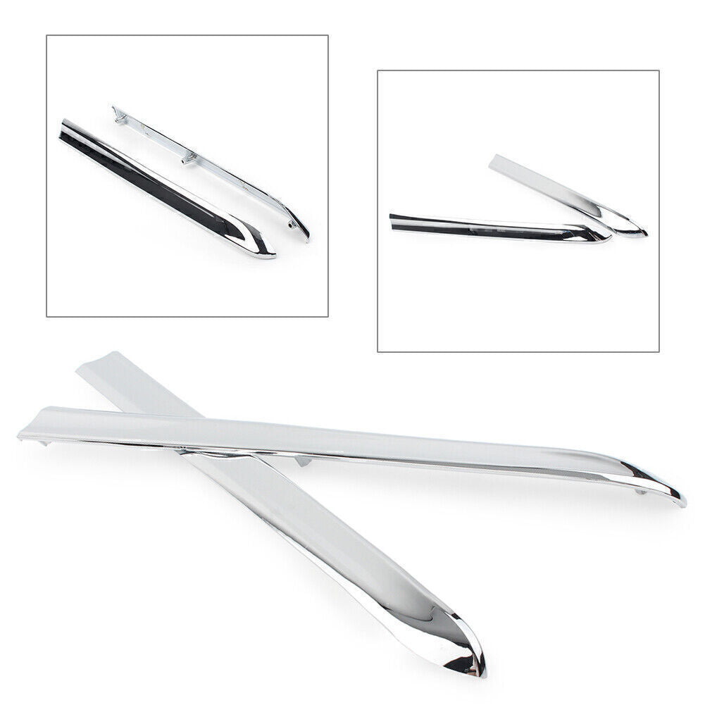 for Honda Goldwing GL1800 2001-2011 02 03 Chrome Left Right Saddlebag Mouldings