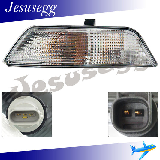 Front Left Parking Light Corner Side Marker Lamp Fit For 2015-2017 for Ford for Mustang