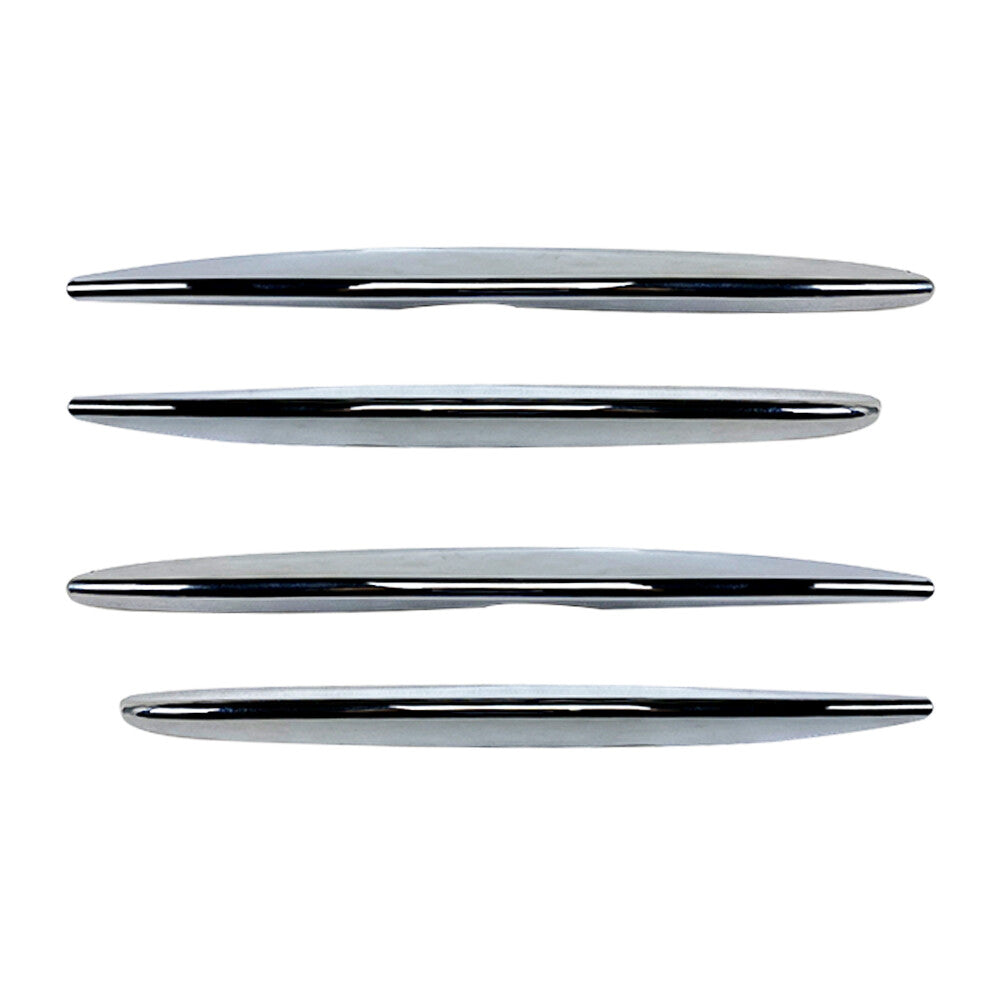 Front Fog Light Strip Trim Silver for Mercedes-Benz GLC Class X253 C253 2016-19