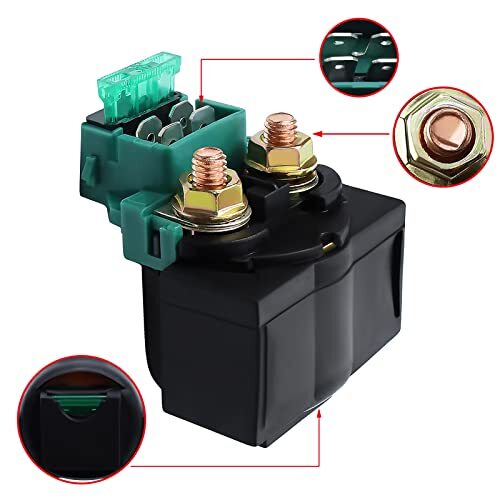 Starter Relay for Kawasaki BAYOU 220 KLF200 1988-2002ATV/BAYOU250 KLF250 2003-10