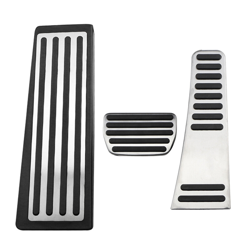 LHD Stainless Steel Car Footrest Brake Gas Pedals Protection Cover for Volvo S90