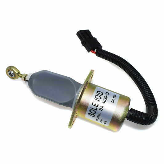 for Ford 5.9L 8.3L Diesel 2-1/2 bolt spacing New Fuel Shut Off Solenoid