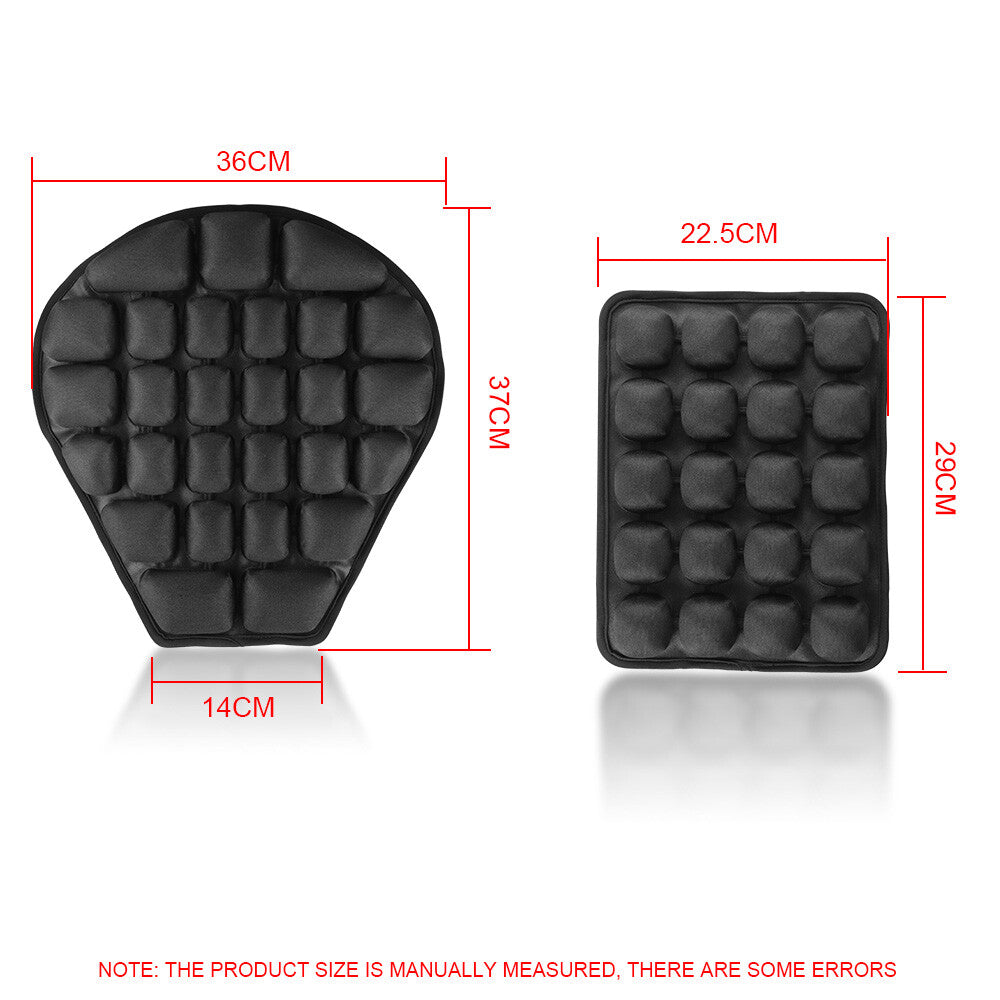 Motorcycle Universal inflated for Seat Cushion Pad Cover Pillow Comfort Shockproof