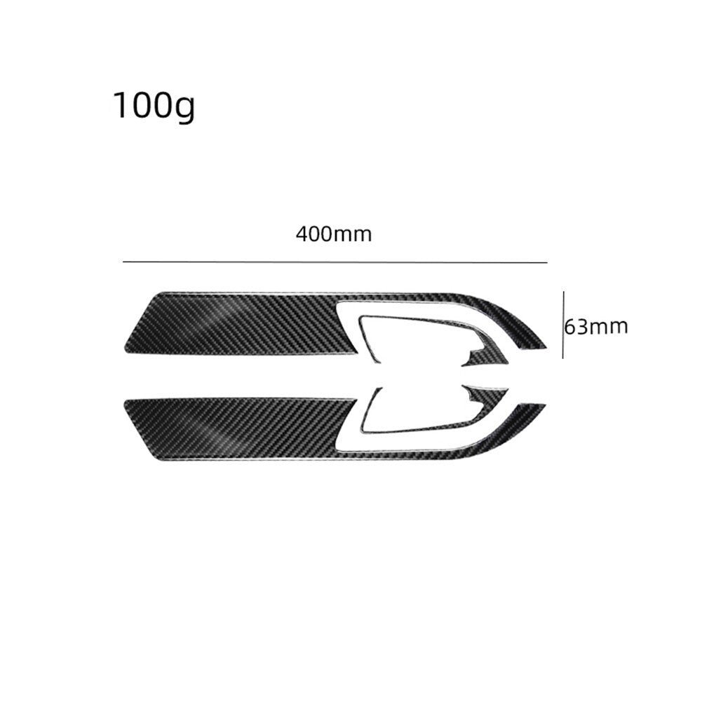 4PCS Carbon Fiber Interior Door Handle Panel Cover Trim for BMW Z4 E89 2009-2016