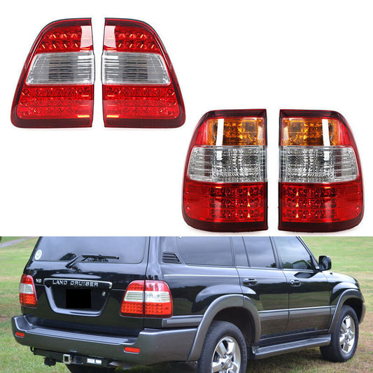 For 1998-2007 for Toyota for Land Cruiser Rear Lamp Brake Lamp Set Rear Tail Light
