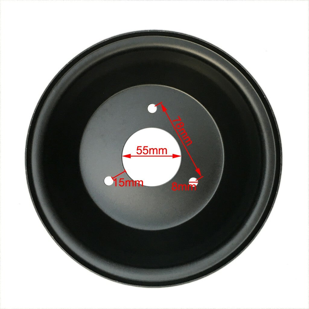 4-piece set of 7-inch all-terrain wheel rims with 3 bolts suitable for Taodao all-terrain vehicles 4x4 110cc 125cc 16x8-7 tires.