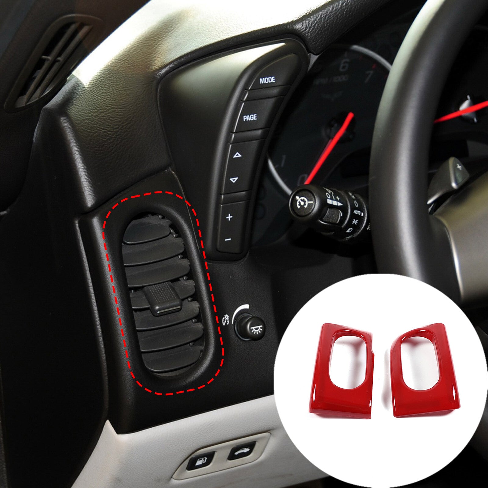 Carbon fiber center navigation screen frame trim for Toyota 86/ for Subaru BRZ 2022