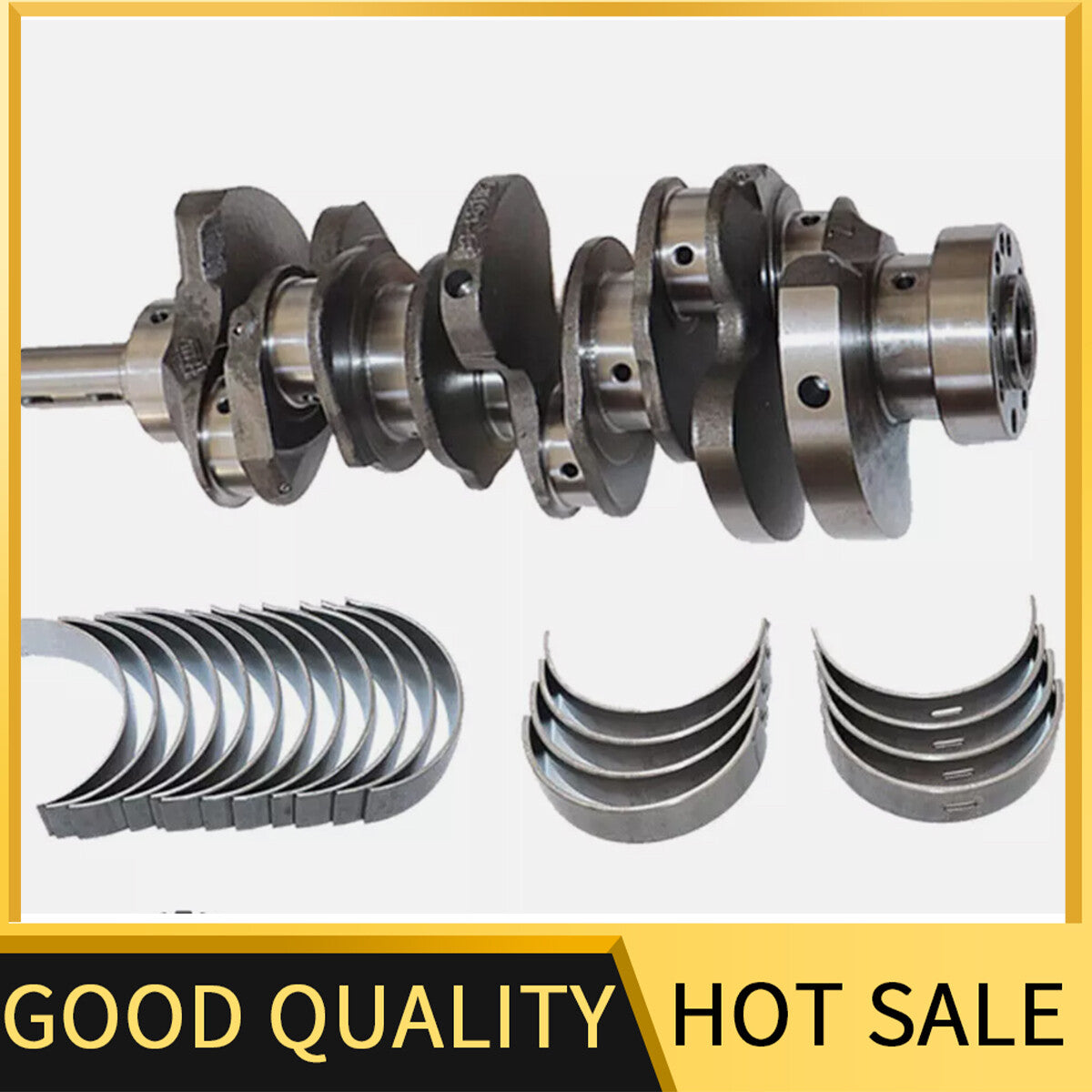 3.3L Crankshaft with Main Rod Bearing Set For 11-16 for Hyundai Santa Fe for Kia Sorento