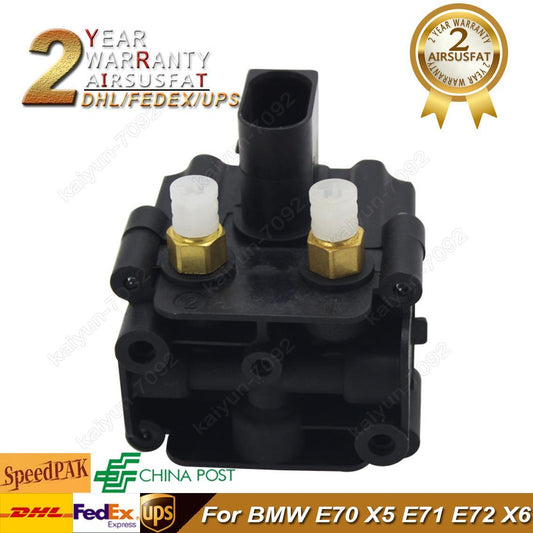 for BMW E70 X5 E71 E72 X6 Air Suspension Compressor Valve Block 37226775479 New