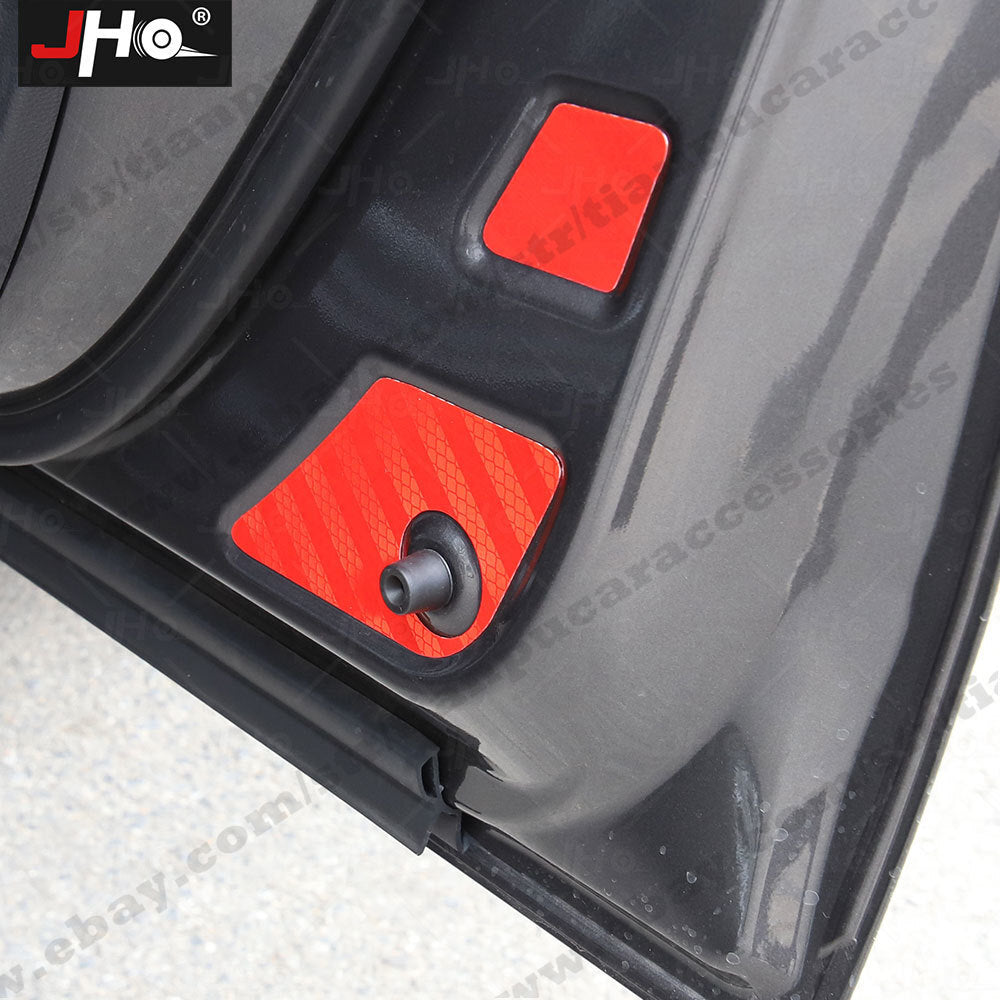 Car Door Warning Reflector Stickers Open Reflective Tape for Toyota Tundra 2022