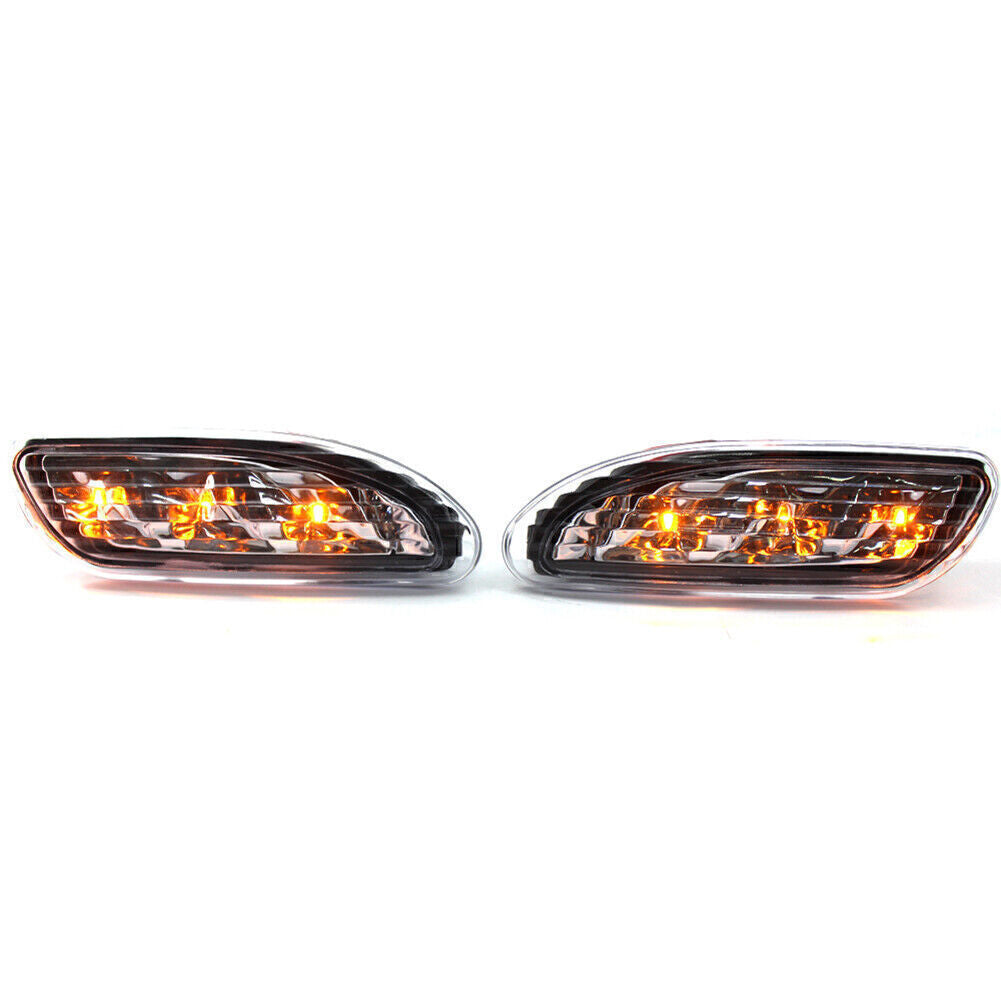 For 2001-2007 for Mercedes-Benz W203 C-Class 2x LED Front Bumper Side Marker Light