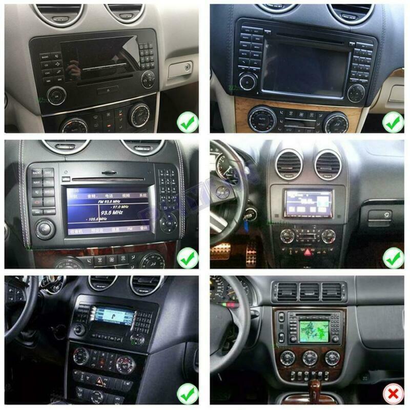 for Mercedes-Benz X164 W164 ML GL 350 450 Android 9.1 Radio GPS Player 1+16GB