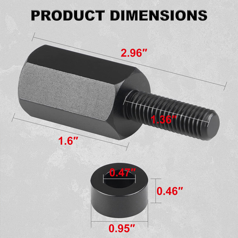 New 4PCS for Seat Riser Raise 2 inch Lift Kit For Can-Am Maverick X3 All Years UTV