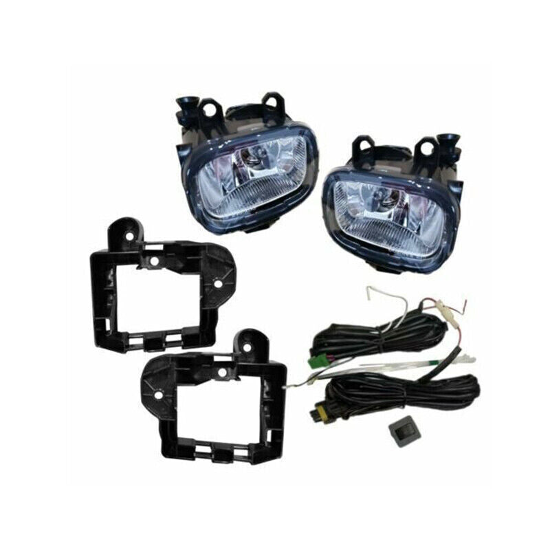 for Nissan Rogue 2021-2023 1 Set Front Bumper Fog Lights Signal Lamps w/Harness