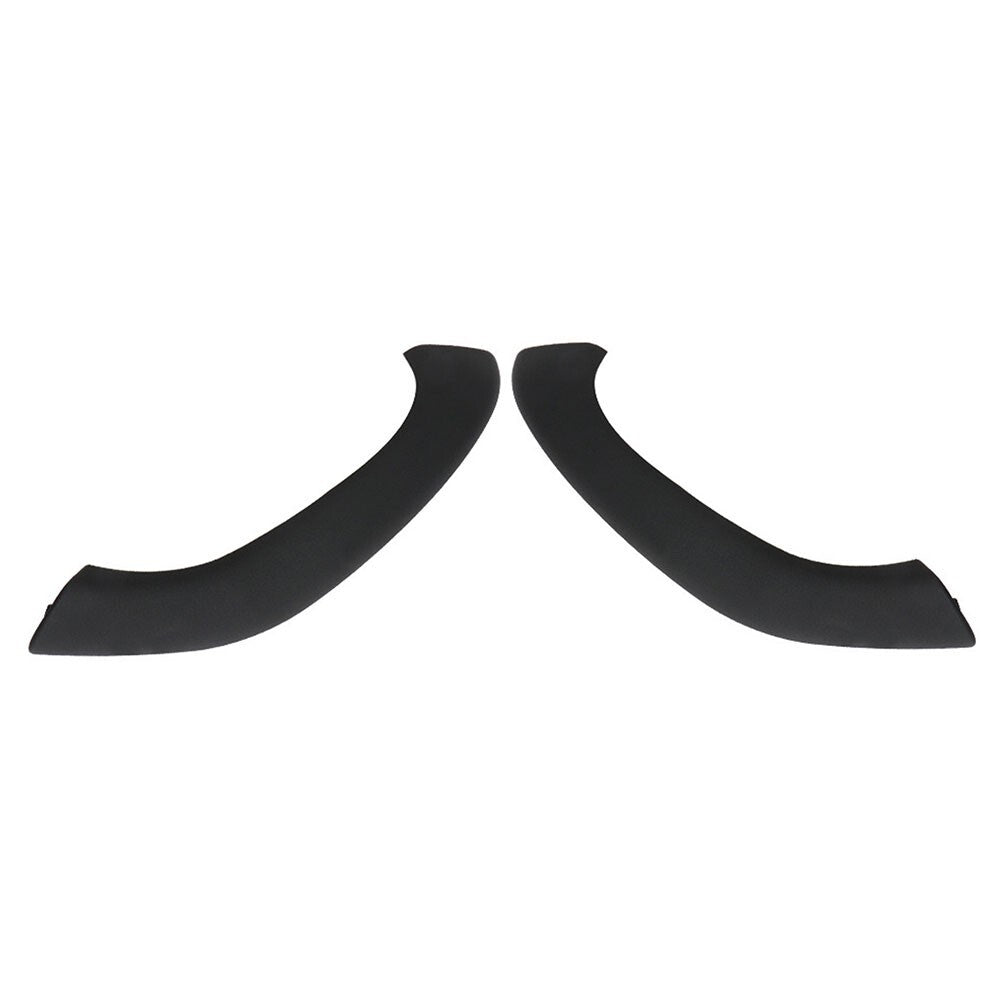 2X NEW Fits for BMW X1 X2 F48 F49 16-21 Black Inner Door Pull Handle Cover Trim