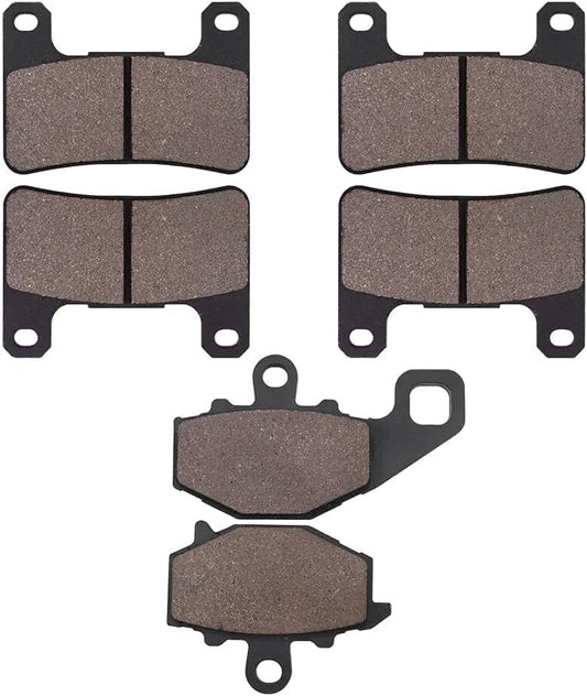 Brake Pads Front and Rear for Kawasaki 1000 ZX10R ZX1000 2008-2010