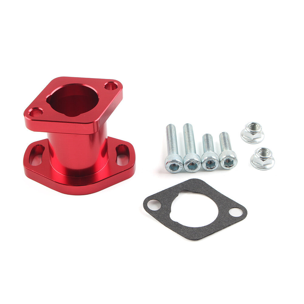 Vergaser Carb Adapter Ansaugkr¨¹mmer Metall f¨¹r VM22 PZ19 PZ26 rotes Motorrad