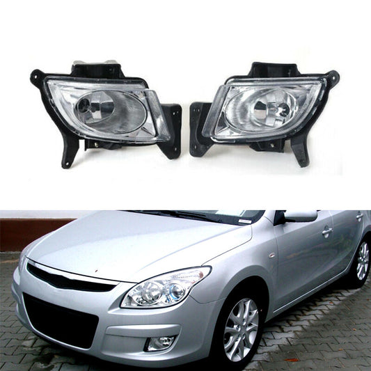 1 Pair for HYUNDAI I30 2007-2012 Front Bumper Fog Lights Driving Fog Lamp