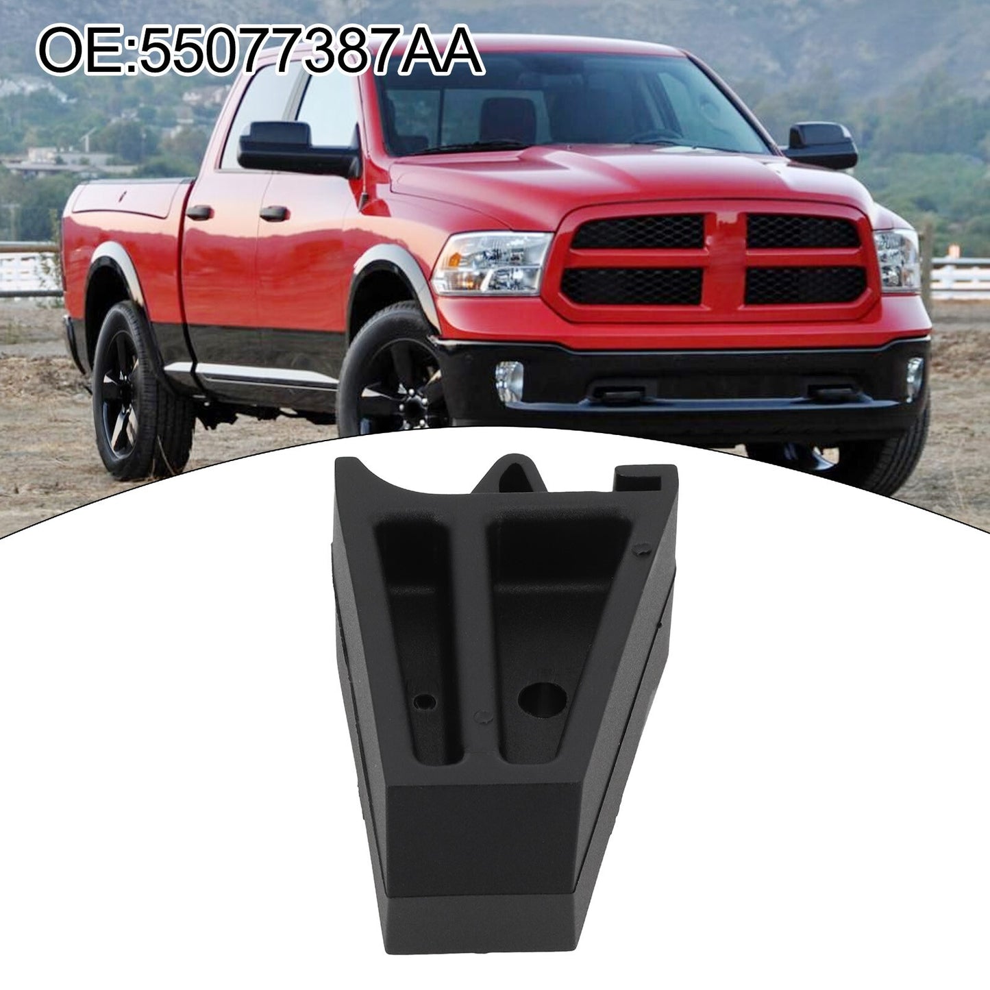 for Dodge Grille Bumper Rubber Pad Fitment for Ram Models From 2002 To 2005