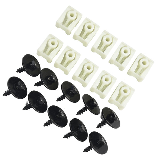 07147311312 07149213164 Front fender liner C-clamp and hex bolt set suitable for