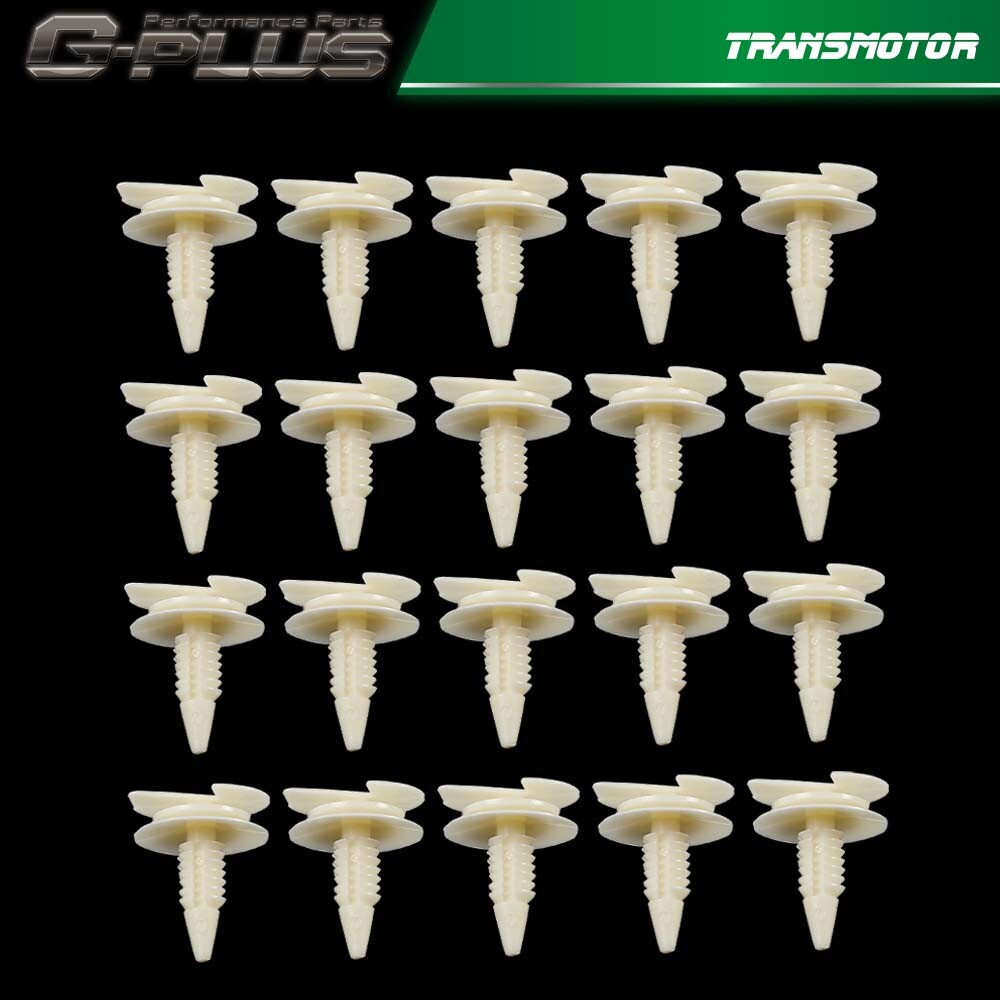 20 Nylon Door Panel Clips Suitable for Universal for Chevrolet for Pontiac,for Buick,for Oldsmobile,and for Cadillac
