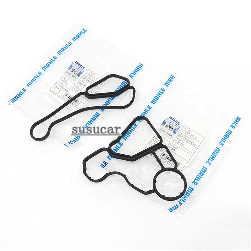 for BMW Oil Filter Housing Gasket Cooler Seal Set 11428637820 11428637821