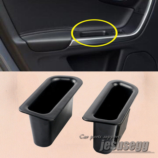 R+L Rear Interior Door Armrest Box Storage Orginzer for Volvo V60 S60 2011-2016