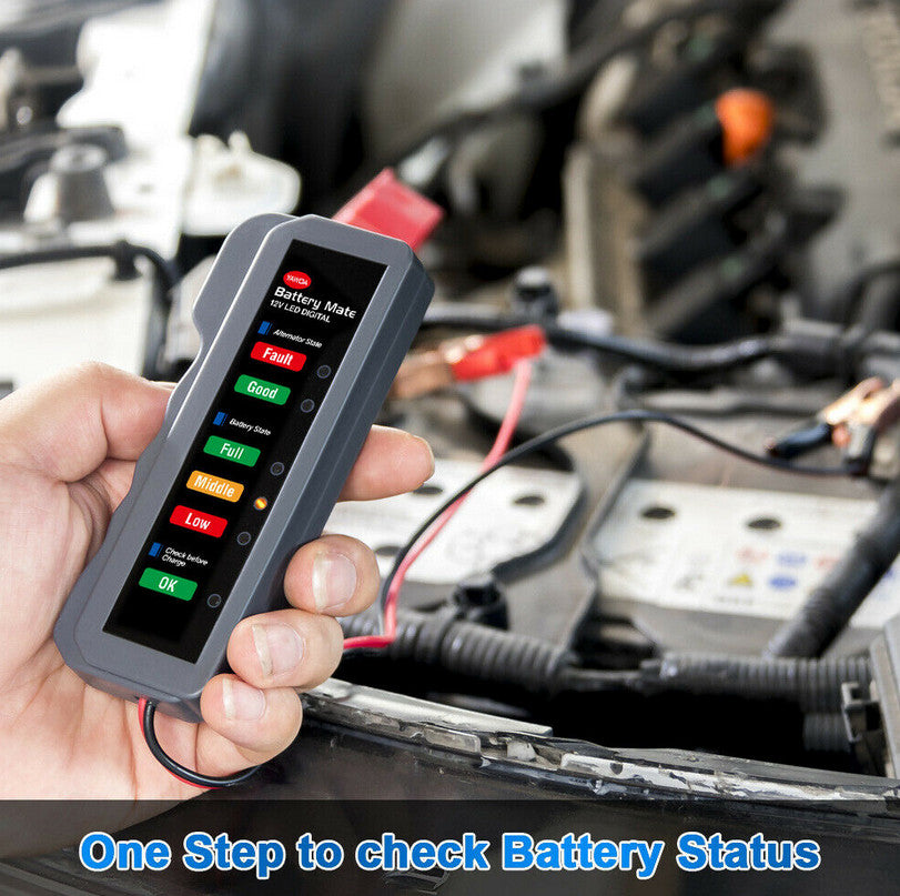 12V Automotive Battery Tester, Automotive Diagnostic Tools, Scanner, Load Analyzer for Hitevision for Kia