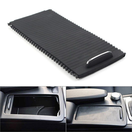 Center Console Water Cup Holder Panel Roller Cover Fit for Mercedes-Benz W204 W212