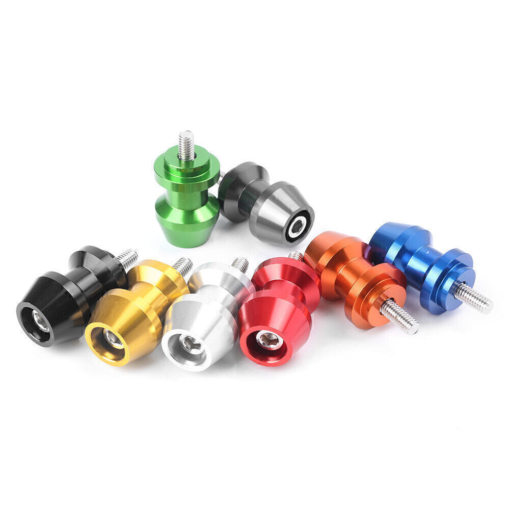 for Yamaha R1 XV250 R6 YZF600/R FZ6 FZ8 6mm Motorcycle Swingarm Spool Slider