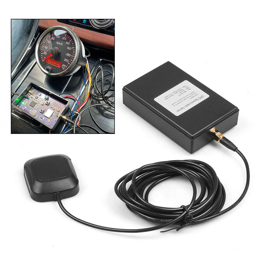 GPS Speedometer Sensor Kit GPS Speed Sender Adapter fit Speedometer Gauges
