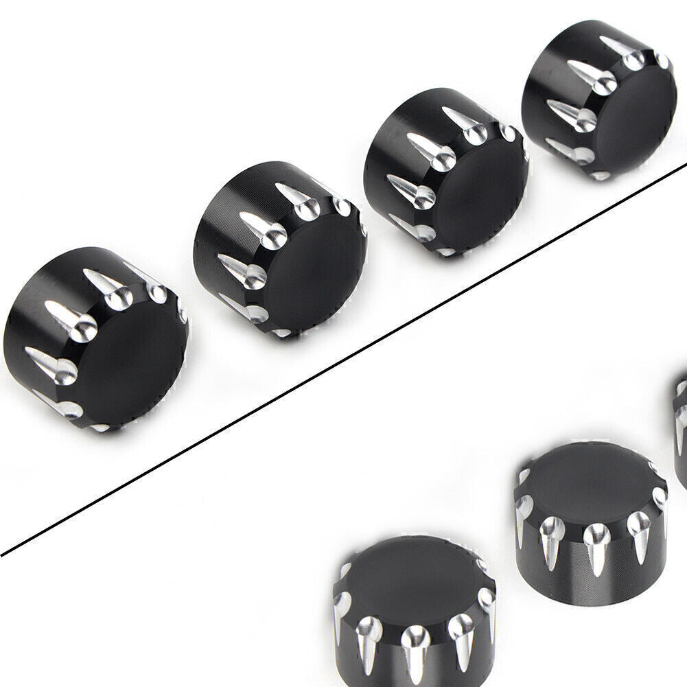 4 St¨¹ck f¨¹r for Harley 883 Schraube Topper Abdeckung Kopf Bolzenkappen schwarz