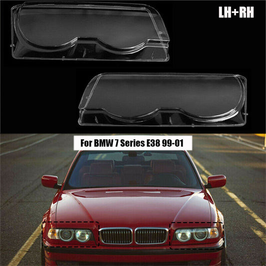 Front light lens protector suitable for BMW 7 Series E38. (Contact: 99-01 63128386954)