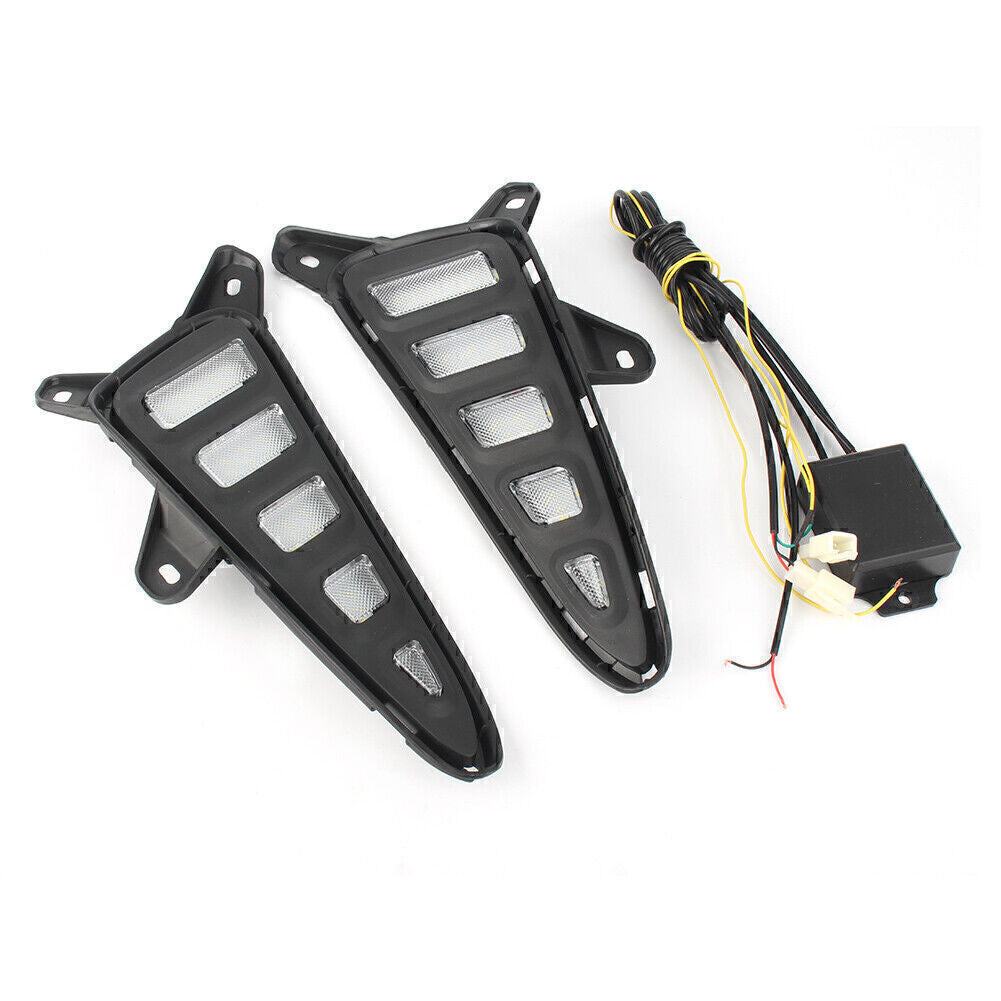 LED Daytime Running Lights Turn Signal Lamp DRL for Toyota CHR C-HR 2018 2PCS