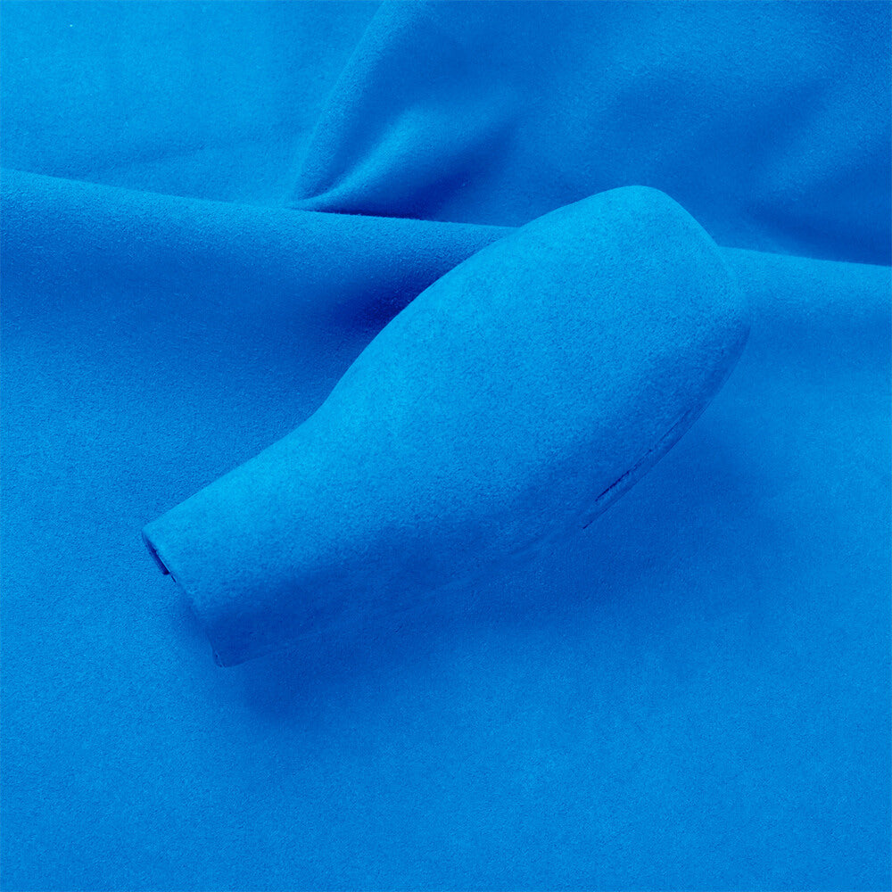 Suede Blue Interior Gear Shift Knob Cover for BMW X1 F48 X2 F47 1 Series 2020-23