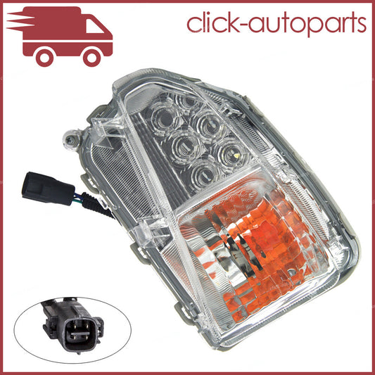 Right Turn Signal Fog Light Lamp Lens w/Bulb For 2013 - 15 for Toyota Prius LED