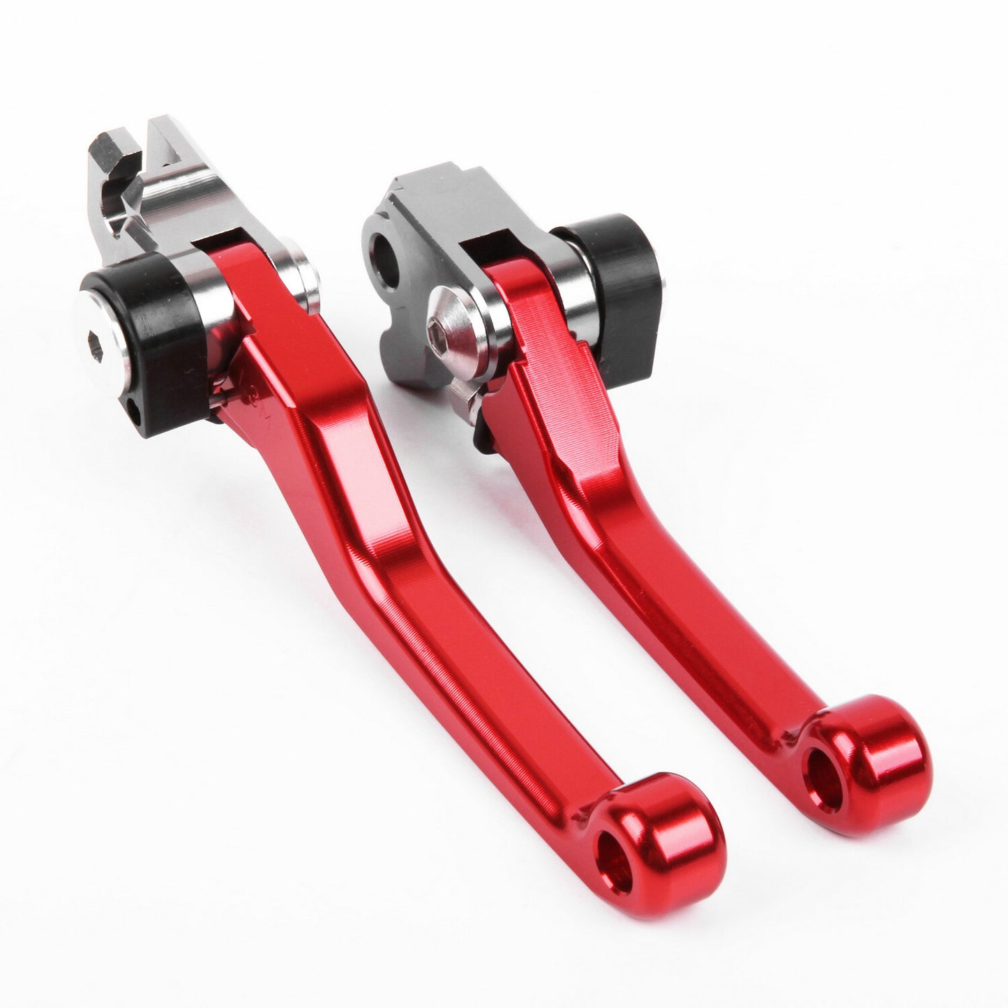 for HONDA CRF250R CRF450R 2004-2006 Clutch Brake Levers CNC Pivot Red US Stock